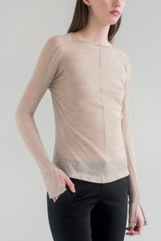 FIFTH-LONG-SLEEVE-KNIT-TOP-SEDIMENT-DE-SMET