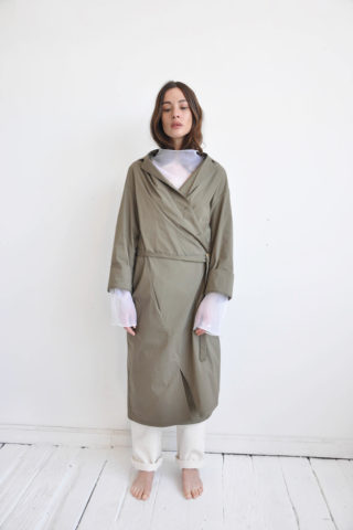 O'Keeffe-Shirt-Dress-Thyme-Poplin-Army-Green-Poplin-Duster-Made-in-New-York-Cotton-Shirt-Dress-2-DE-SMET