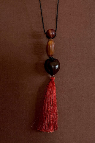 WABI-SABI TASSEL NECKLACE | TAGUA