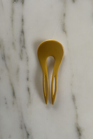 VINTAGE HAIR PIN | MUSTARD