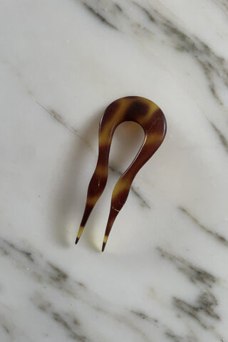 VINTAGE HAIR PIN | MATTE TORTOISE