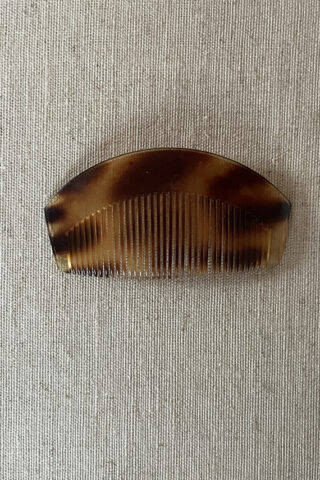VINTAGE HAIR COMB | TORTOISE