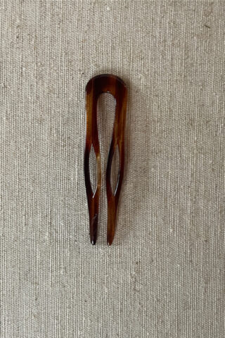 SMALL VINTAGE HAIR PIN | BLONDE TORT