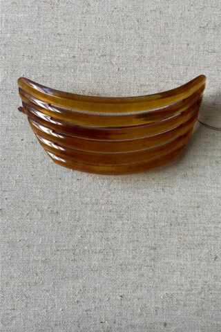 VINTAGE HAIR BARRETTE | VARIEGATED TORTOISE